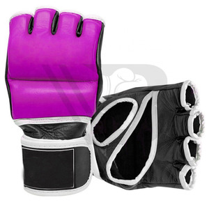 ถุงมือ MMA คุณภาพสูง ถุงมือ MMA ปักโลโก้ได้ตามต้องการ ถุงมือ MMA สวมใส่สบายสำหรับการฝึกซ้อม - Product Image 5