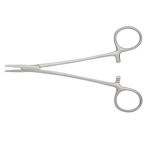 Pinzas portaagujas esenciales para quirófanos que brindan un agarre constante de la aguja para tareas de sutura en entornos quirúrgicos - Product Image 1