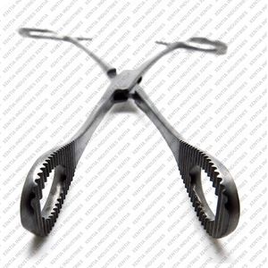 Pinzas Rectas Premium Foerster de Esponja de 12 Pulgadas con Mordazas Serradas, Instrumentos Quirúrgicos Veterinarios, Pinza Médica para Apósitos - Product Image 4