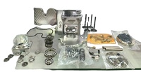 Kit de culasse en aluminium et acier inoxydable CSRK LC 32/35 & 30/33 haute performance, nouveau, logo Taiwan gravé au laser pour la rénovation/mise à niveau