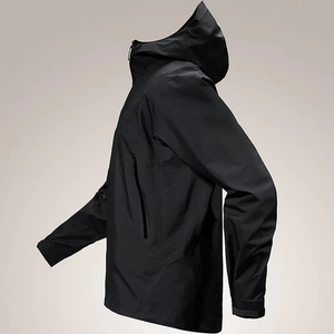 Veste coupe-vent matelassée en patchwork 100% polyester, respirante, style streetwear, pour la saison hivernale - Product Image 3