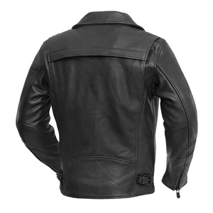 Veste de moto unisexe en cuir pour homme, respirante, imperméable, réversible, avec protection pour scooter, cross et moto. - Product Image 2