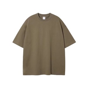 Camiseta de Algodón 100% Lisa de Marca de Moda, Venta al por Mayor, OEM, Impresión Personalizada, Logotipo Personalizado, Bordado, Fábrica de Prendas Premium - Product Image 6