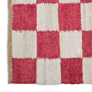 <b>Large</b> Organic Jute Handwoven Boho Area <b>Rug</b> Eco-Friendly Geometric Pattern Home Floor Carpet for Living Room - Product Image 3