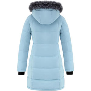 Chaqueta de Invierno Acolchada para Mujer, Moderna y a la Moda, de Tela Tejida Transpirable, Resistente al Viento, Aislante y de Secado Rápido - Product Image 2