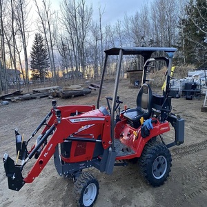 รถไถเดินตาม Massey Ferguson GC1723E ขับเคลื่อน 4 ล้อ พร้อมเครื่องยนต์ 25 แรงม้า ชุดเกียร์ปั๊ม และกำลังขับที่เชื่อถือได้สำหรับเครื่องจักรกลการเกษตร - Product Image 1