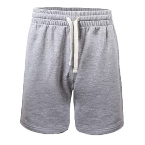 Pantalones Cortos Bermuda de Algodón Negro para Hombre, con Cordón, Casuales, Transpirables, Tejidos, de Color Sólido, Cintura Media - Product Image 3