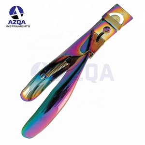 Cortador de puntas de uñas de acrílico y acero inoxidable al por mayor, cortauñas para manicura, extensión de uñas y uso con uñas artificiales - Product Image 4