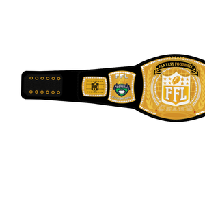 Ceinture de championnat de Fantasy Football de haute qualité, personnalisable, ceinture de titre FFL, récompense sportive personnalisée - Product Image 3