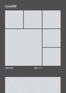 Baldosa de porcelana mate tallada de 24x24 diseñada para una colocación estable, con textura suave y una continua continuidad en el suelo. - Product Image 5