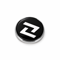 Emblème de voiture personnalisé, badge automobile en plastique ABS chromé électrolytique, surface lisse résistante à l'eau pour la décoration artisanale