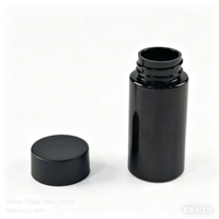 Tubes en PET écologiques résistants aux enfants avec bouchon à pression 100 mm Emballage en tube plastique transparent vert