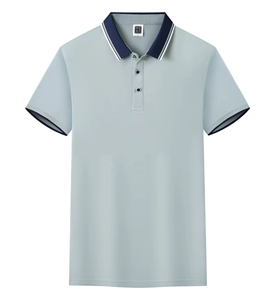 Polo pour homme personnalisé en usine, qualité supérieure, entièrement personnalisable (logo, matière), style européen, tenue décontractée - Product Image 2