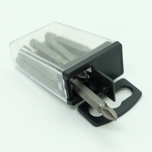 Juego de puntas de destornillador Ralter Pozidriv PZ2 con acabado arenado y Tic-Tac, 10 piezas - Product Image 3
