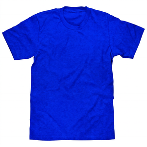 เสื้อยืดคอกลมแขนสั้นพิมพ์ลายสีน้ำเงินกรมท่าสำหรับผู้ชาย ผ้าฝ้าย 100% พิมพ์ลายด้วยเทคนิคซิลค์สกรีน ทรงปกติ ผ้าไม่เป็นขุย ระบายอากาศได้ดี สวมใส่สบาย - Product Image 4