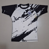 Rashguard personnalisé pour adultes de club d'académie de BJJ - Tenue de combat sans kimono éco-responsable à compression pour l'équipe