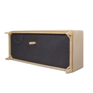 Divano Knox 84 Pollici in Velluto Marrone Chiaro Stile Moderno Farmhouse per Soggiorno - Product Image 4