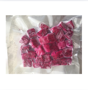Rodajas de Pitaya Roja Congeladas IQF Premium para Ensaladas de Frutas, Pitaya Dulce Natural, Fruta Tropical Congelada de Alta Calidad al por Mayor - Product Image 1