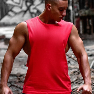 Camiseta Deportiva sin Mangas para Hombre, Color Negro, con Estampado Hustle, Cuello Redondo, Transpirable, para Entrenamiento, Ropa Deportiva Informal - Product Image 2