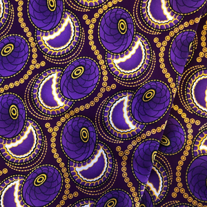 Tela de Algodón Clásica con Estampado Africano Ankara para Confección de Ropa, Vestidos y Moda, por Hitjem Export Island Supplier - Product Image 4