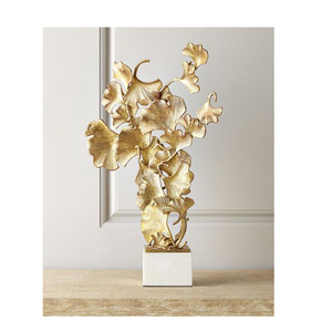 Modern Brass Bird Sculpture Artistic <b>Figure</b> Tabletop Decor for Living Room Handmade Animal Theme Design - Product Image 2