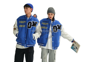 Manufacturer High Quality <b>Men's</b> Varsity <b>Jacket</b> Winter Varsity Windproof Thick Embroidery Polyester Sleeves Custom <b>Baseball</b> - Product Image 3