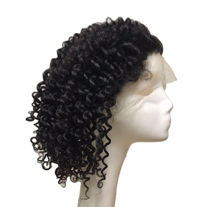 Vente en gros de haute qualité 12 pouces vierge Remy droite extensions de cheveux humains vietnamiens avant de lacet pour dentelle perruque transparente - Product Image 2