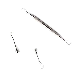 Herramienta Profesional de Limpieza Dental Manual de Acero Inoxidable, con Agarre Ergonómico y Diseño Reutilizable, de Blush Surgical, Superventas - Product Image 2