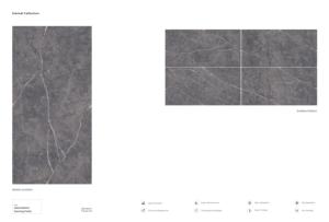 Azulejos de porcelana modernos con diseño de tallado, tamaño 600x1200, formato grande para villas, apartamentos, hoteles, oficinas y edificios comerciales. - Product Image 3