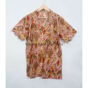 Ensembles de pyjamas courts d'été élégants et confortables pour femmes et adolescentes, en coton respirant, coupe décontractée tendance, designs et logos personnalisables - Product Image 4