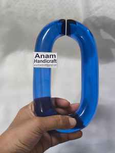 Customized Modern Acrylic Chain Wall Accents Handmade Modern <b>Ornamental</b> Resin Hanging for Home Decor Diwali Festival Ready - Product Image 3