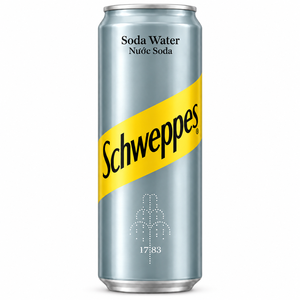 Paquete de 24 Latas de 320ml de Schweppes Soda Tonic y Dry Ginger Ale, Bebida Gaseosa Carbonatada para Exportación y Distribución - Product Image 1