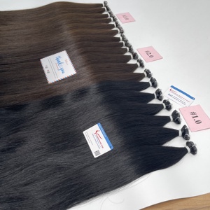 Flat weft Natural Straight Color Weft Hair Extension Big Sale up to 20% Human Hair Extension Weft Ready to Ship - Product Image 4