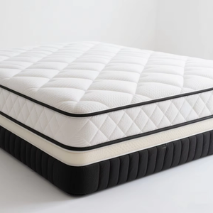 Matelas orthopédique à ressorts ensachés et mousse à mémoire de forme, taille personnalisée, compressé et emballé en boîte, prix usine - Product Image 3