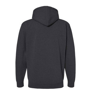 เสื้อฮู้ดซิปปกติ ผ้าฝ้าย 100% สำหรับผู้ชาย ฤดูหนาว ระบายอากาศได้ดี  รับสกรีนโลโก้ พิมพ์ลายดิจิตอล ขายส่ง ผ้าฟลีซ ซิปเต็มตัว แบบเรียบ - Product Image 2