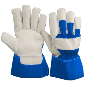 Guantes de Seguridad de Cuero de Cabra de Primera Calidad, Resistentes, Cómodos y Suaves, Ideales para Trabajos Domésticos y de Jardinería - Product Image 4