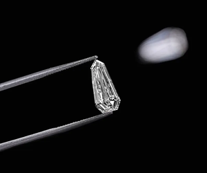 1,76 CT, Paire de diamants de laboratoire, Diamant de laboratoire de taille bouclier fantaisie. Diamant de taille unique, clarté E-F, VVS-VS, pour boucles d'oreilles - Product Image 1