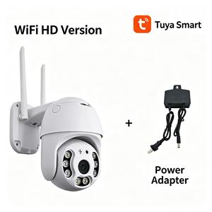 Outdoor Wi-Fi <b>Smart</b> Security <b>Camera</b> PTZ <b>Camera</b> with 360° Pan/Tilt IP66 Waterproof Two-Way Audio Real-Time Motion Tracking - Product Image 4
