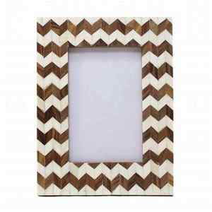 Elegancia Eterna: Marco de MDF con Incrustaciones de Hueso y Detalles Intrincados, Esencia Regal, Marco de MDF Hecho a Mano con Diseño de Incrustaciones de Hueso - Product Image 5