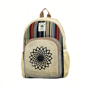 Hemp Cotton <b>Student</b> <b>Backpack</b> - Product Image 2