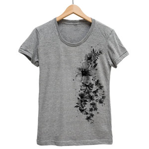 Women's Solid Color Short Sleeve O-neck T Shirts Women New Fashion Casual Printed Tee <b>Tops</b> Summer Breathable T Shirt Female - Product Image 3