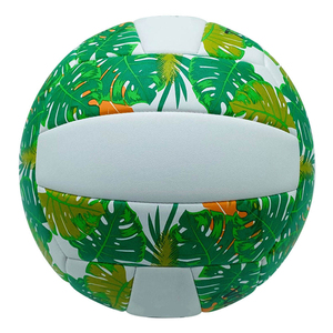 Ballon de volley-ball en cuir composite PU Super Fiber, taille 5, absorption d'humidité, gonflable - Product Image 4