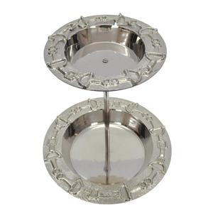 2 Tier <b>Cake</b> <b>Stand</b> Birthday Event Party Supplies Table Accessories Decorative Round Trays Fruits Candies Display <b>Cake</b> <b>Stand</b> - Product Image 3