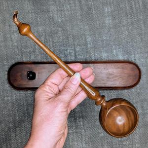 Cuillère à thé en bois naturel réutilisable, cuillère à café et à sucre, ustensile de cuisine de qualité alimentaire pour un usage domestique - Product Image 1