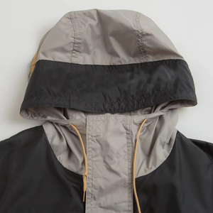 Hot Selling Custom Casual Windbreaker <b>Jacket</b> for <b>Men</b> Stand Collar Zipper Closure Plain Dyed Lightweight <b>Canvas</b> Winter Work Wear - Product Image 3