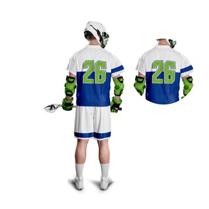 100% Polyester Stitched Lacrosse Uniform Wholesale New Design Oem Customized Size Stylish Sublimation Team Name Lacrosse Uniform - Product Image 6
