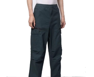 Pantalon cargo homme multi-poches, nouvelle conception premium, haute qualité, logo personnalisé, style streetwear, léger, effet usé. - Product Image 1