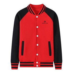 Veste d'hiver en polyester coupe-vent, écologique et respirante, style Letterman, avec col montant, couleurs et tailles personnalisables, service OEM en gros - Product Image 1