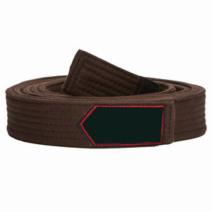 Nouvelles ceintures d'arts martiaux brodées avec logo personnalisé en gros - Ceintures de haute qualité disponibles dans toutes les couleurs - Product Image 3