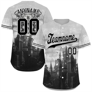 Camiseta de Béisbol Sublimada para Equipo Profesional con Tela Transpirable y Gráficos Impresos Personalizados - Product Image 5